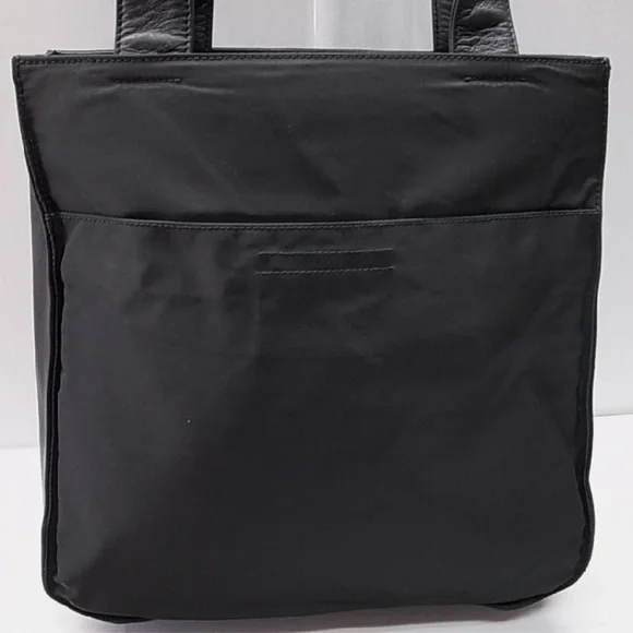 PRADA Nylon & Leather Tote - Picture 2 of 5